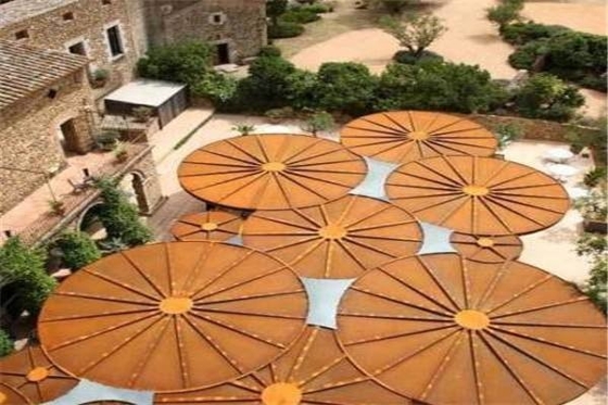 Duża zapasowa Dostosowana blacha stalowa JIS G3125 SPA-H Corten A odporna na warunki atmosferyczne
