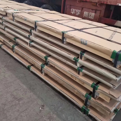Kwadratowy walcowany na zimno arkusz Ss 304 0,6 mm 660HV200 Twardość