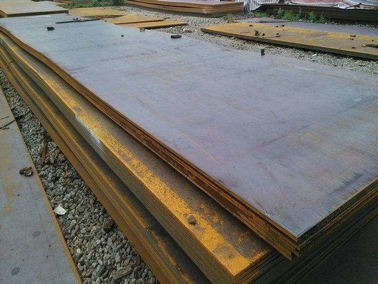 astm A36 S355 MS Stalowa płyta a588 1055 gorąca blacha ze stali węglowej walcowanej na zimno