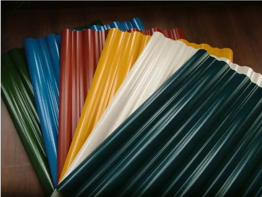 PGI faliste metalowe dachówki powlekane kolorem ocynkowane do budowy