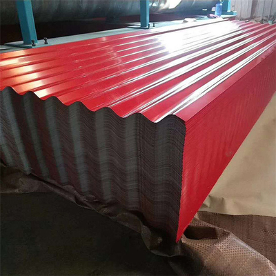 Metalowe dachówki SGCC / CGCC Malowana blacha dachowa cynkowa