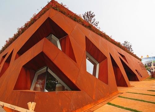 Duża zapasowa Dostosowana blacha stalowa JIS G3125 SPA-H Corten A odporna na warunki atmosferyczne