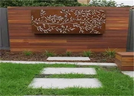 A588 Płyta stalowa Corten odporna na warunki atmosferyczne do stalowej ściany ogrodowej