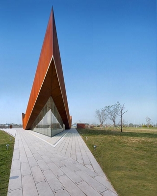 AISI ASTM Weathering Steel Sheet Edge Montaż krawędzi metalowych