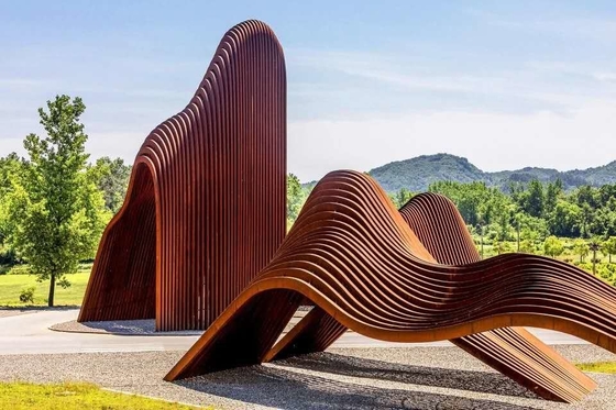 AISI ASTM Weathering Steel Sheet Edge Montaż krawędzi metalowych