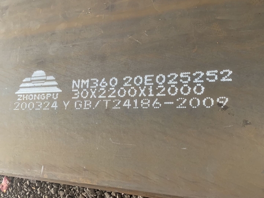 NM500 wear Plates 400 Nm500 Odporna na zużycie płyta stalowa z certyfikatem API BIS