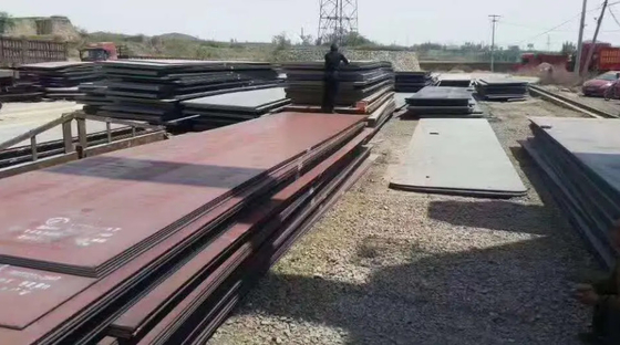 Zewnętrzne blachy Corten odporne na SPA-H z rdzawym wykończeniem