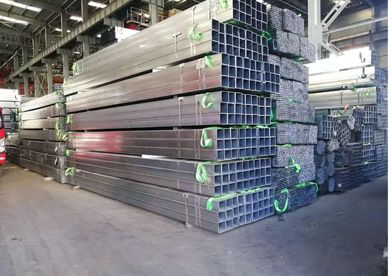 ASTM GI Steel Material BS Okrągła ocynkowana stalowa rura do budownictwa