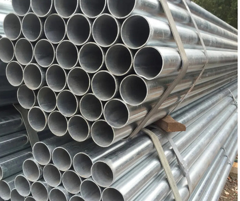 Grubość 1,2-15,7 mm Materiał stalowy GI ocynkowana okrągła rura stalowa ocynkowana ogniowo