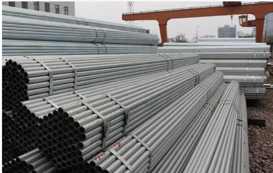 Grubość 1,2-15,7 mm Materiał stalowy GI ocynkowana okrągła rura stalowa ocynkowana ogniowo